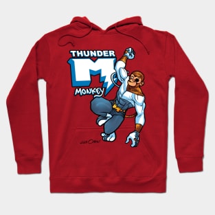 Thunder Monkey comic book style with logo. Hoodie